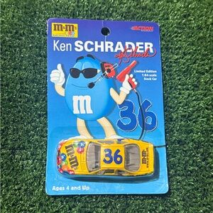 M&M's Racing Team Ken Schrader #36 Limited Edition Race Car.